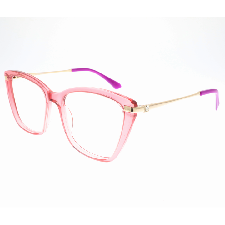 Joy Style For Women's Eyeglasses Cat Eye Size 54 2108c4 Pink