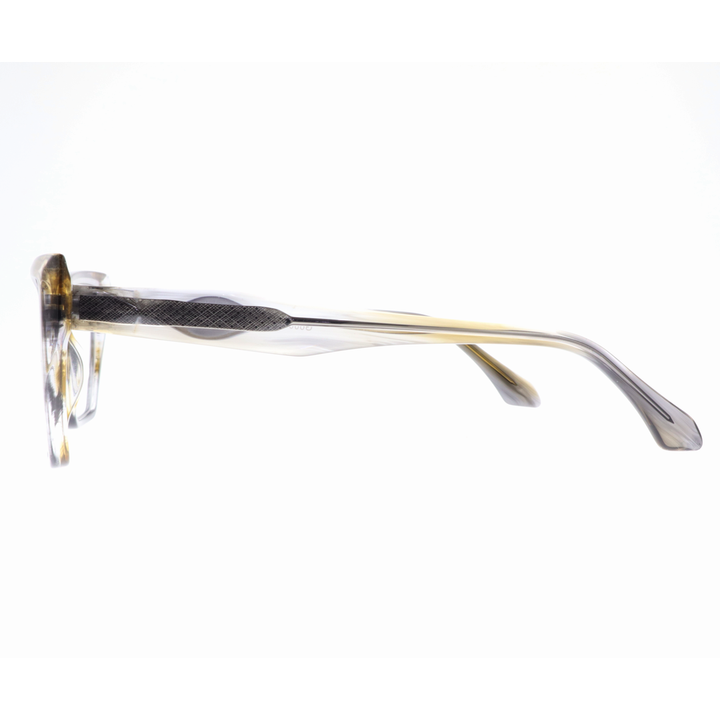 Joy Style For Women's Eyeglasses Cat Eye Size 54 6067c3 Crystal Grey Beige