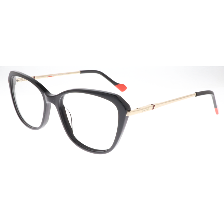 Joy Style For Women's Eyeglasses Cat Eye Size 54 7921c1 Black