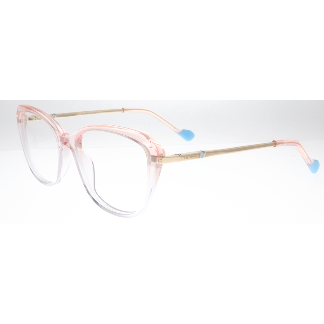 Joy Style For Women's Eyeglasses Cat Eye Size 54 7921c5 Light Blue Pink