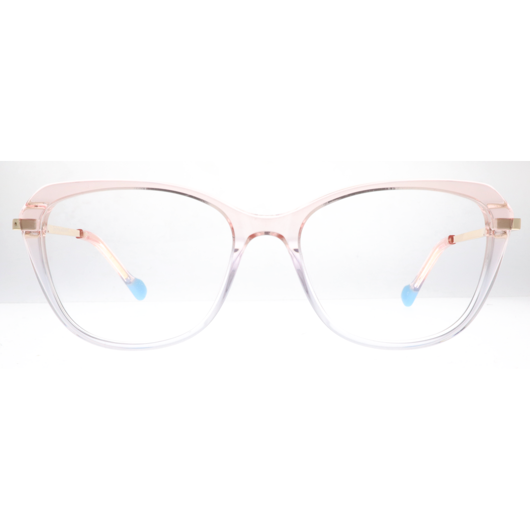 Joy Style For Women's Eyeglasses Cat Eye Size 54 7921c5 Light Blue Pink