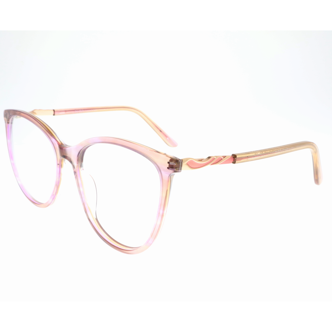 Joy Style For Women's Eyeglasses Cat Eye Size 54 9009c2 Pink