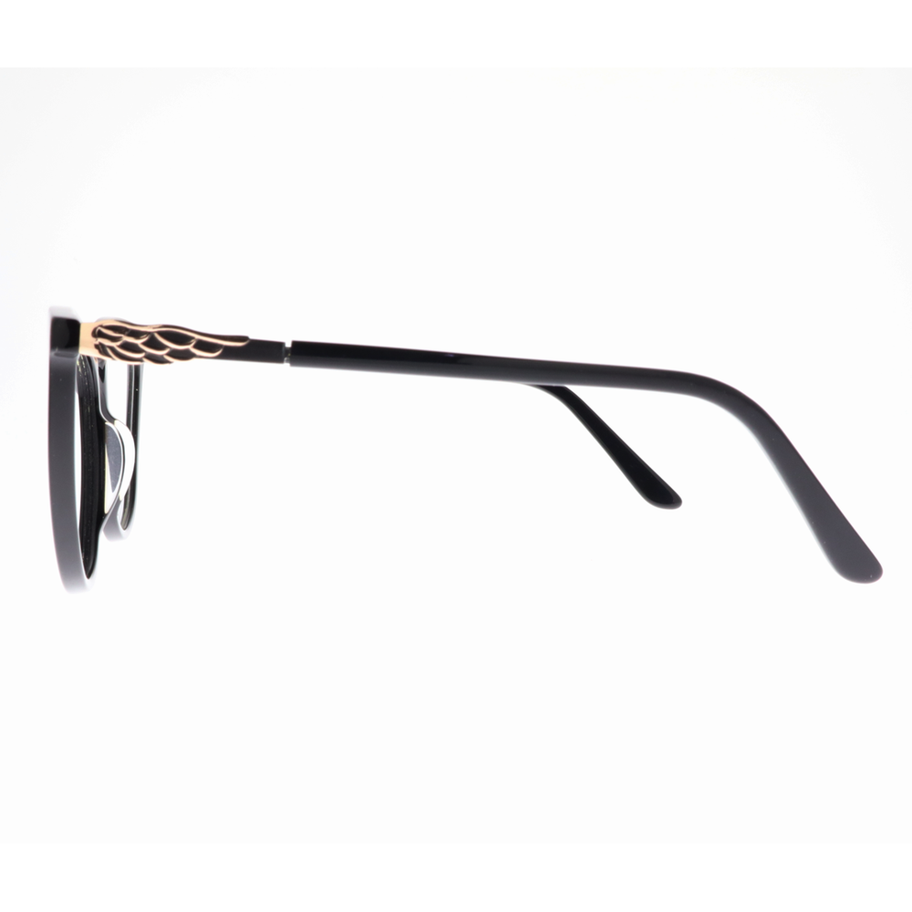 Joy Style For Women's Eyeglasses Cat Eye Size 54 9010c1 Black