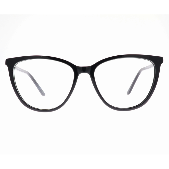 Joy Style For Women's Eyeglasses Cat Eye Size 54 9010c1 Black