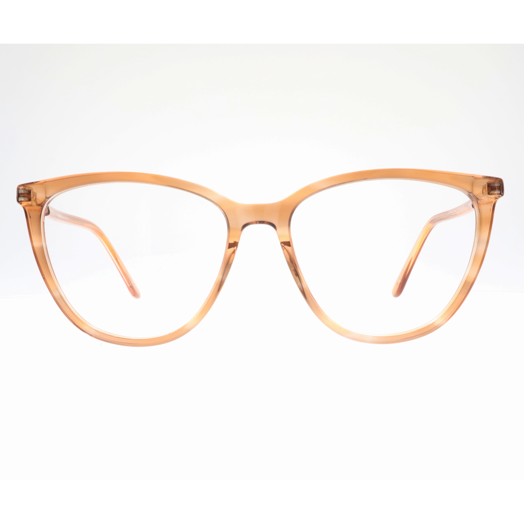 Joy Style For Women's Eyeglasses Cat Eye Size 54 9010c6 Brown