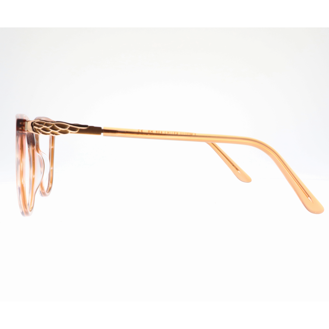 Joy Style For Women's Eyeglasses Cat Eye Size 54 9010c6 Brown