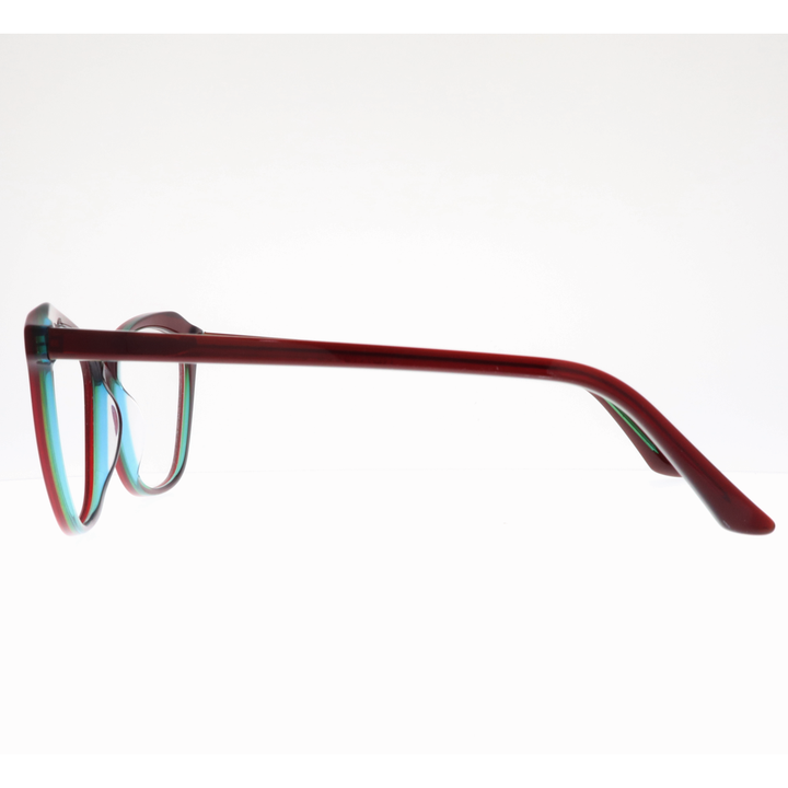 Joy Style For Women's Eyeglasses Cat Eye Size 54 Rda10002c2 Red