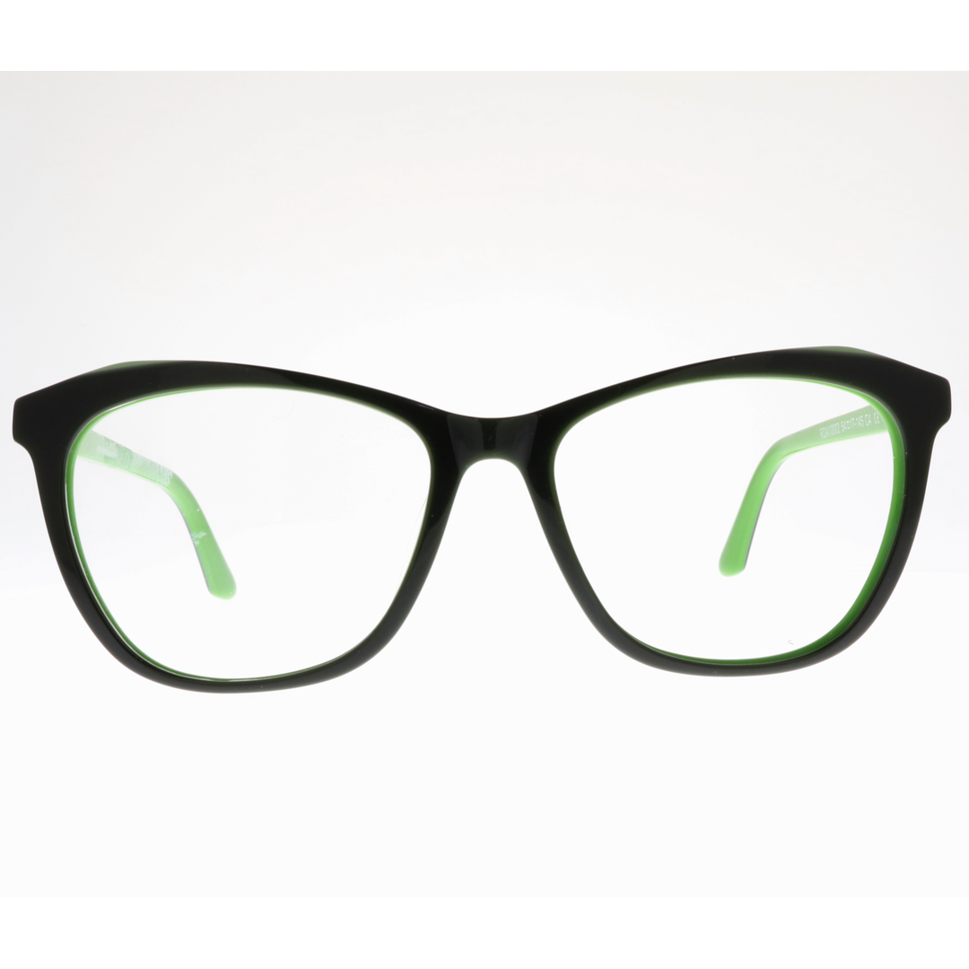 Joy Style For Women's Eyeglasses Cat Eye Size 54 Rda10002c4 Green