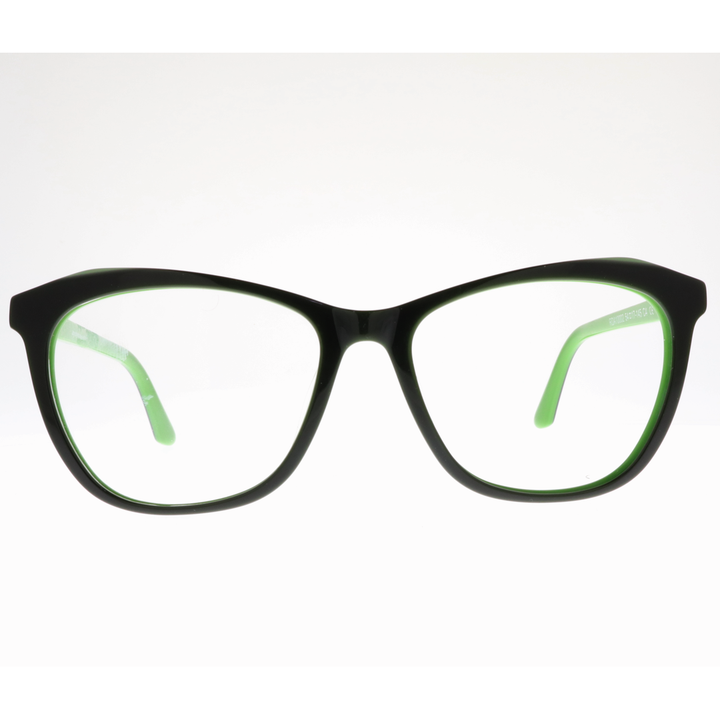 Joy Style For Women's Eyeglasses Cat Eye Size 54 Rda10002c4 Green