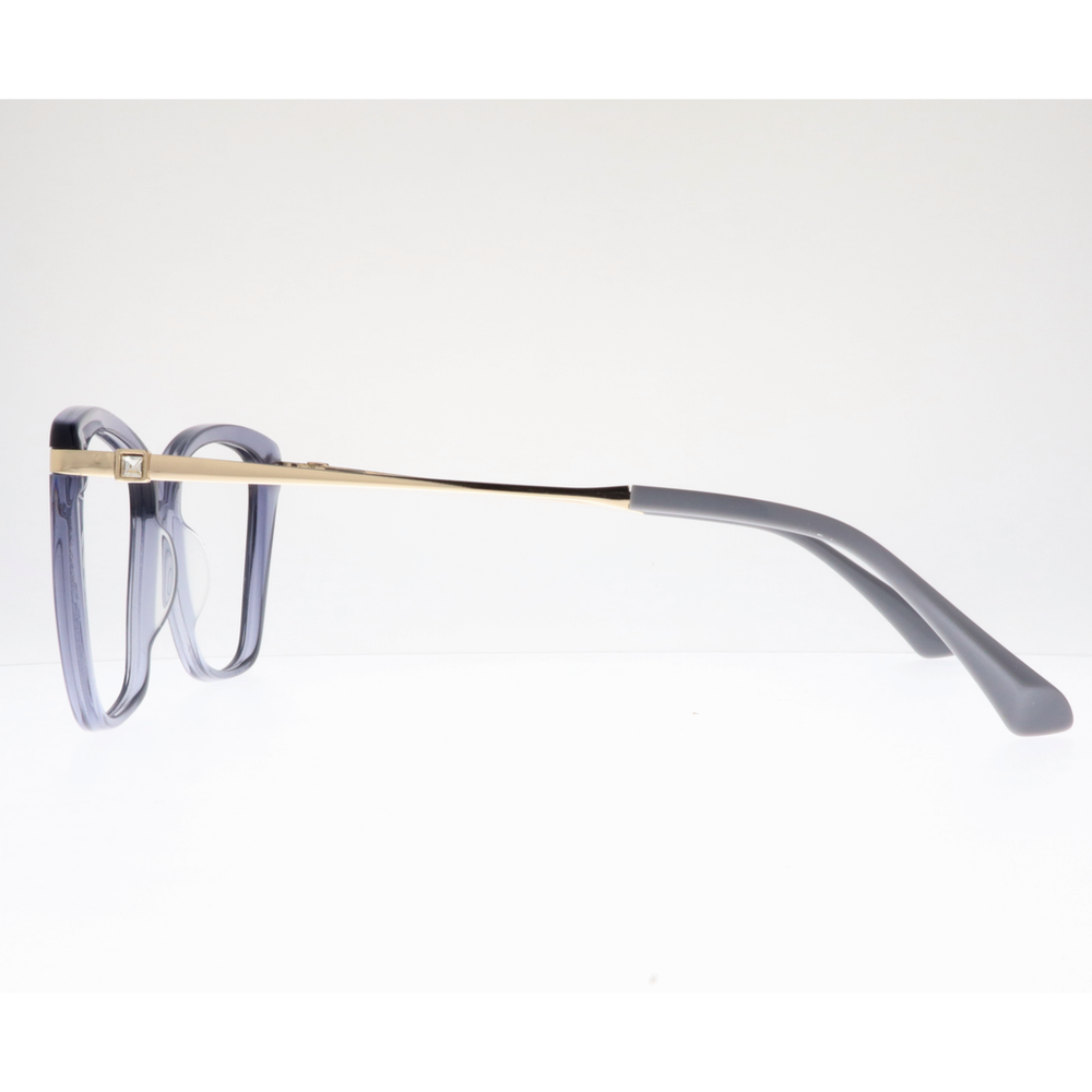 Joy Style For Women's Eyeglasses Cat Eye Size 54 Yc2108c3 Grey