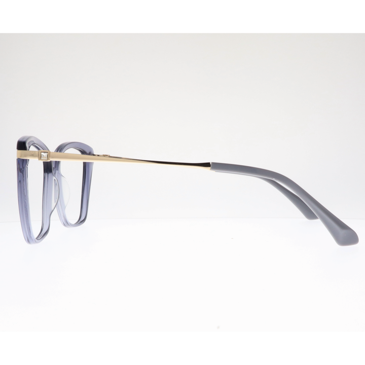 Joy Style For Women's Eyeglasses Cat Eye Size 54 Yc2108c3 Grey