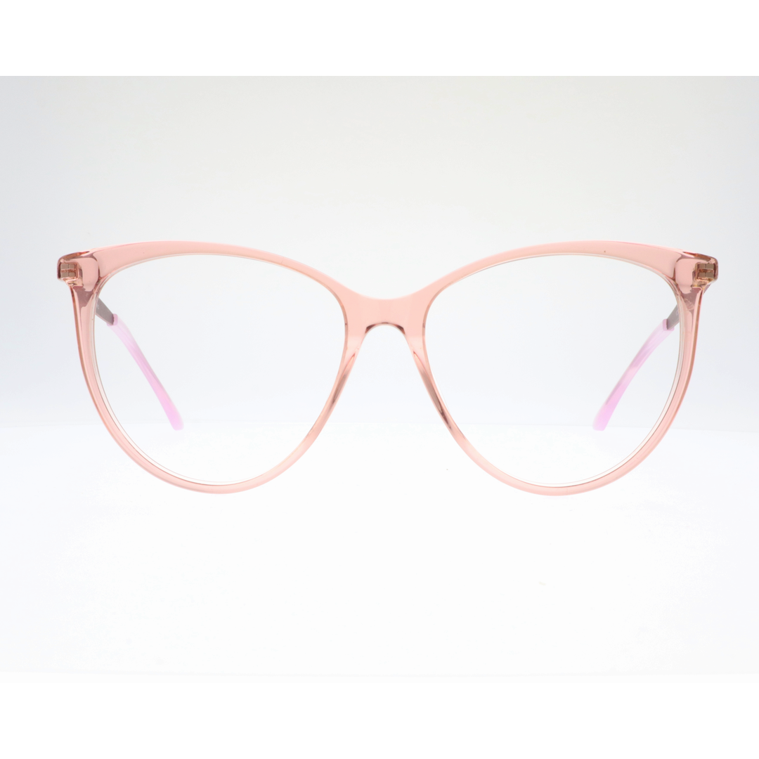 Joy Style For Women's Eyeglasses Cat Eye Size 55 2105c6 Peach Pink
