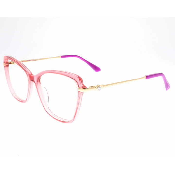 Joy Style For Women's Eyeglasses Cat Eye Size 55 2109c4 Pink