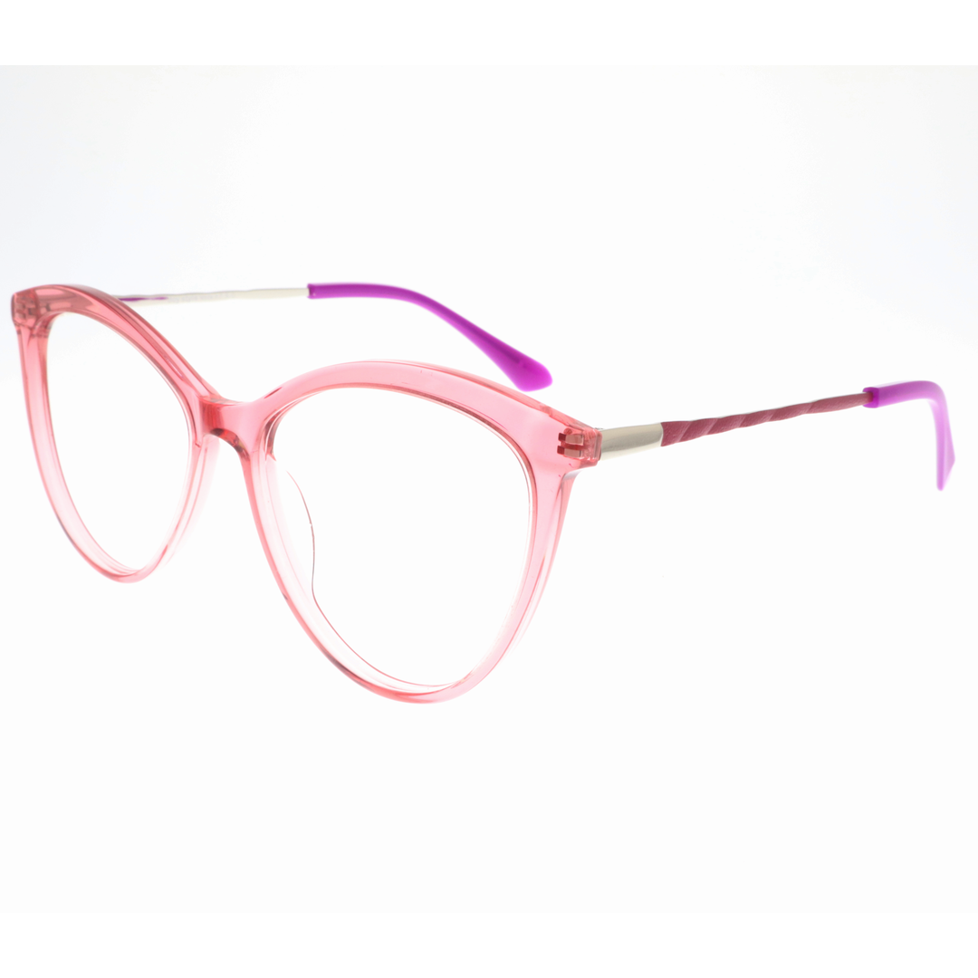 Joy Style For Women's Eyeglasses Cat Eye Size 55 2110c4 Pink