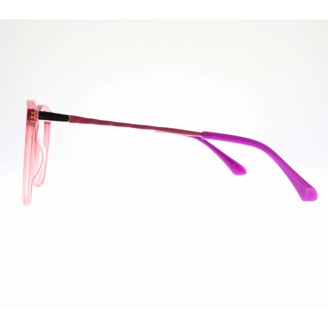 Joy Style For Women's Eyeglasses Cat Eye Size 55 2110c4 Pink