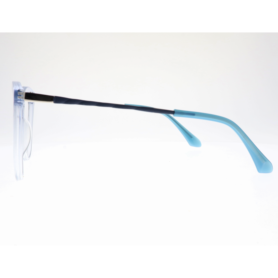Joy Style For Women's Eyeglasses Cat Eye Size 55 2110c5 Light Blue