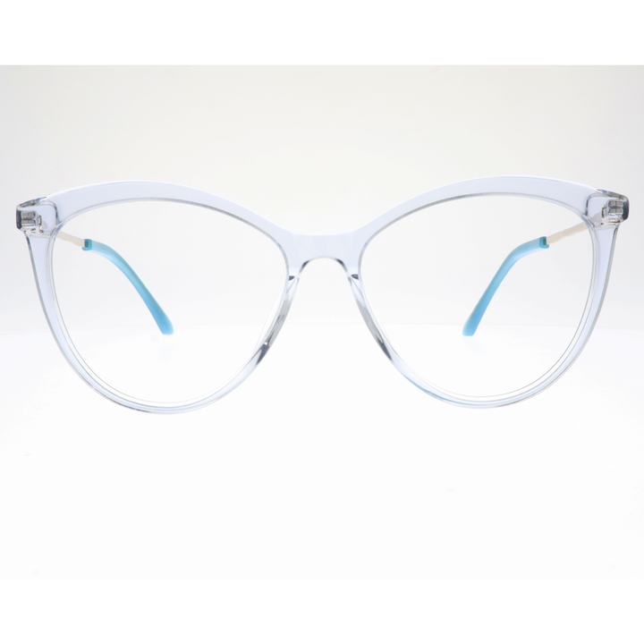 Joy Style For Women's Eyeglasses Cat Eye Size 55 2110c5 Light Blue