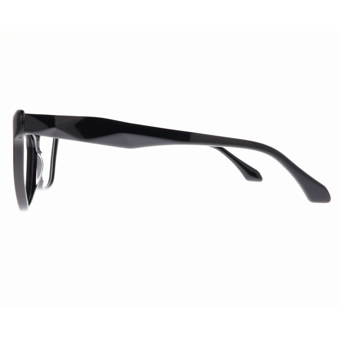Joy Style For Women's Eyeglasses Cat Eye Size 55 6065c1 Black