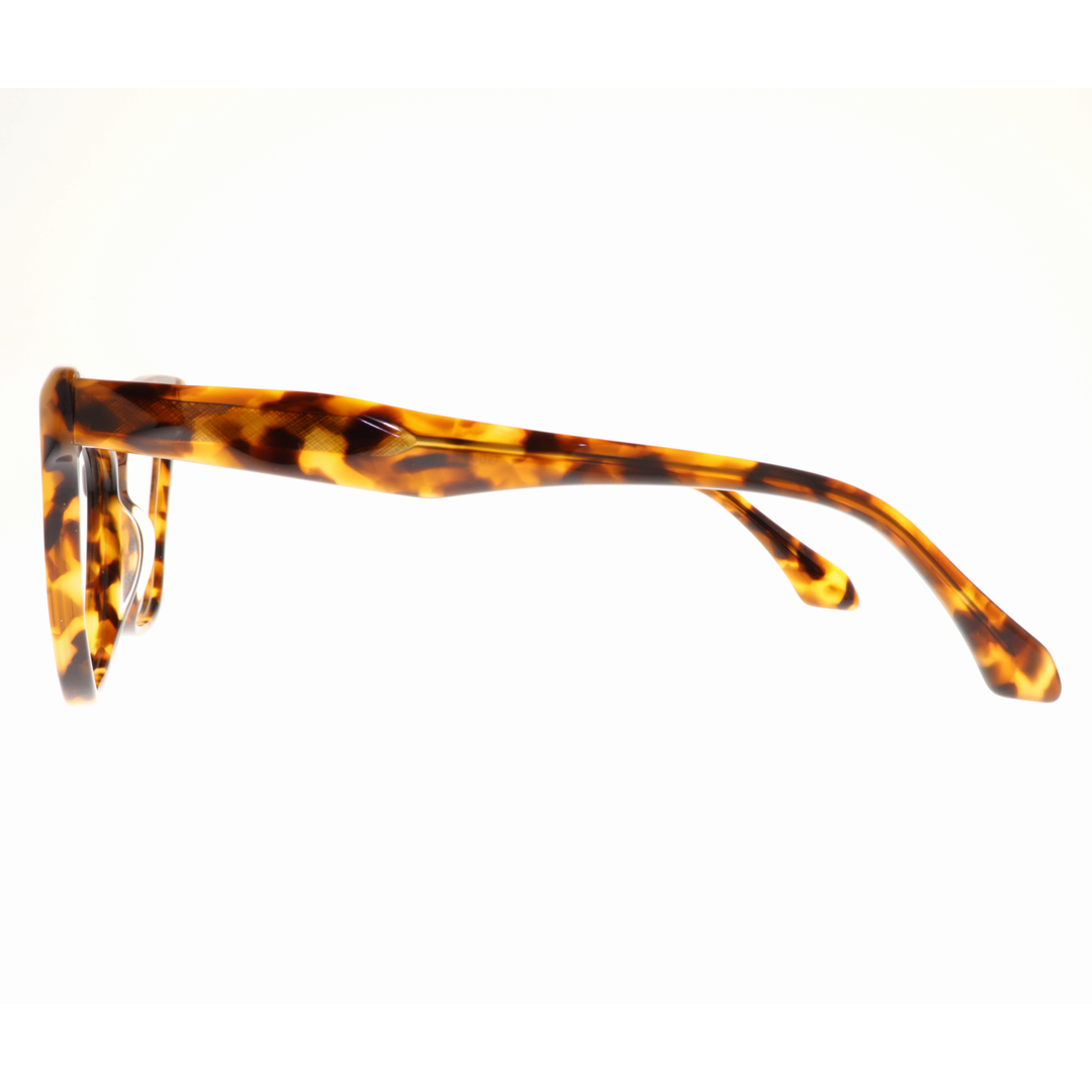 Joy Style For Women's Eyeglasses Cat Eye Size 55 6065c3 Tortoiseshell Brown