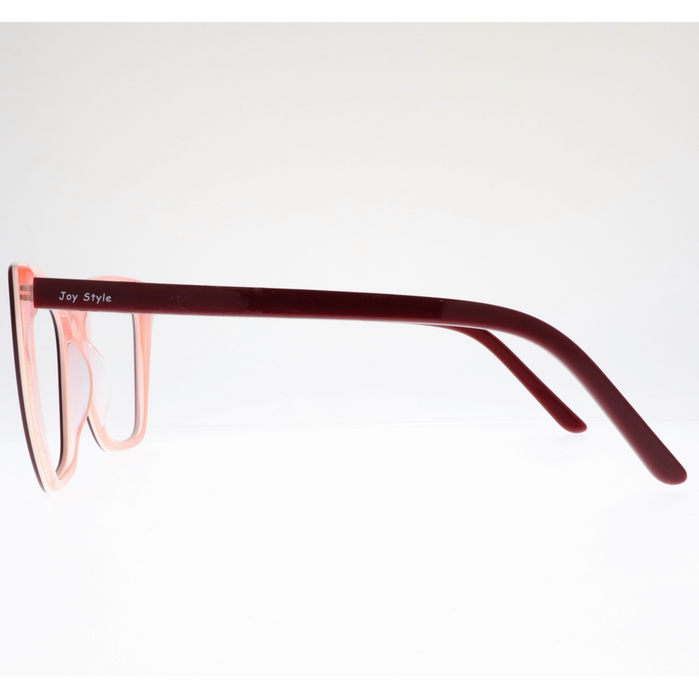 Joy Style For Women's Eyeglasses Cat Eye Size 55 Cz010c6 Red