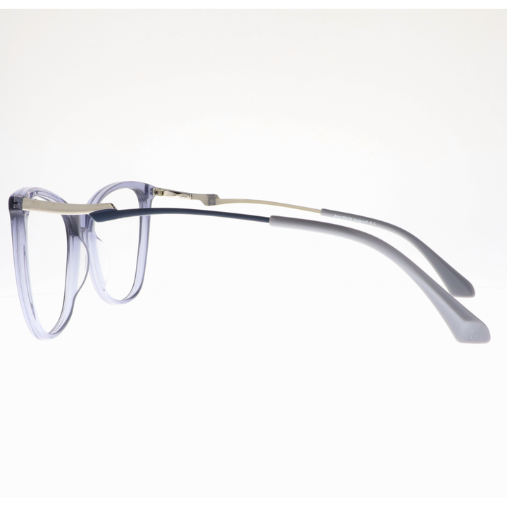 Joy Style For Women's Eyeglasses Cat Eye Size 55 Yc2107c3 Grey