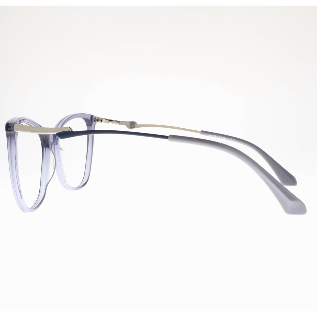 Joy Style For Women's Eyeglasses Cat Eye Size 55 Yc2107c3 Grey