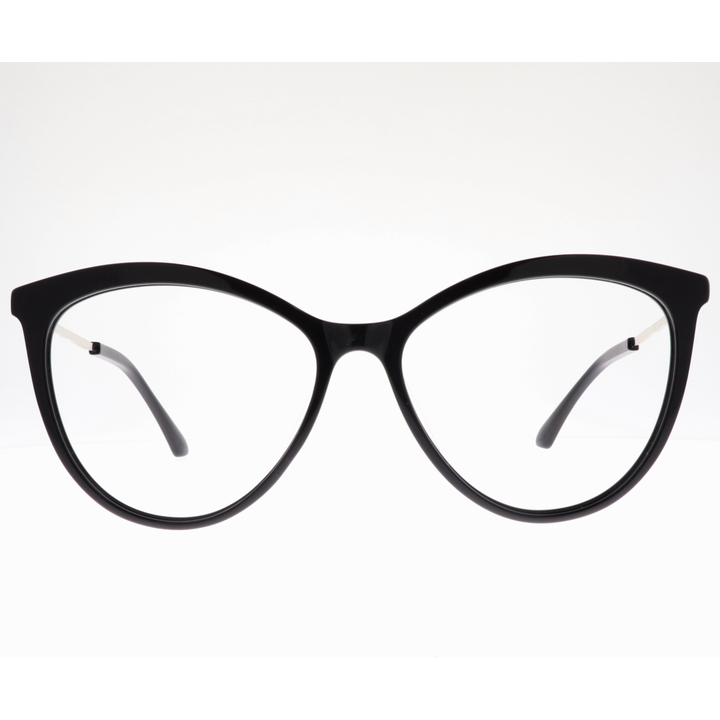 Joy Style For Women's Eyeglasses Cat Eye Size 55 Yc2110c1 Black