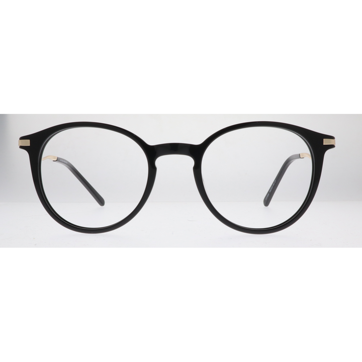 Joy Style For Women's Eyeglasses Round Shape Size 49 7906c1 Black