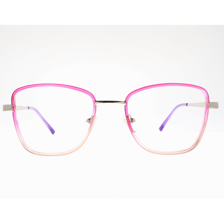 Joy Style For Women's Eyeglasses Square Size 50 Dt22003c4 Pink