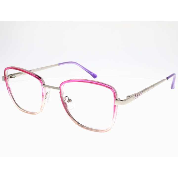 Joy Style For Women's Eyeglasses Square Size 50 Dt22003c4 Pink