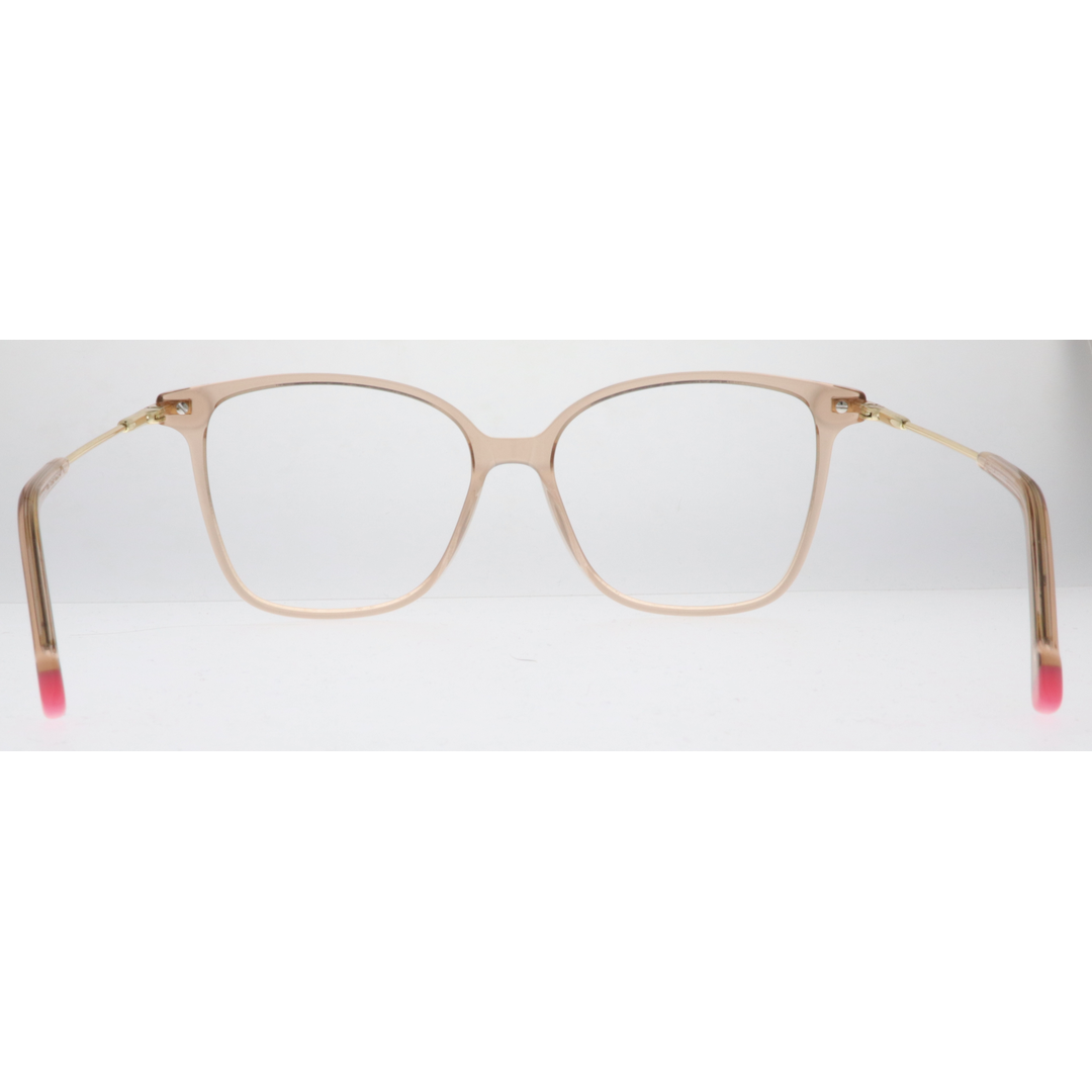 Joy Style Women's Eyeglasses Square Shape Size 54 7917c3 Light Brown