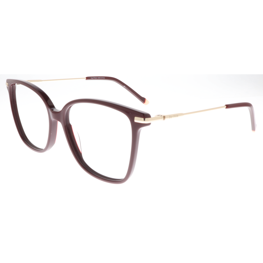 Joy Style Women's Eyeglasses Square Shape Size 54 7917c4 Brown
