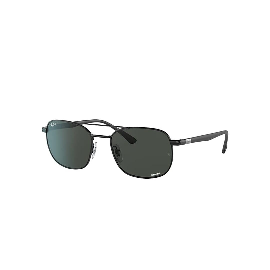 Ray-Ban Chromance 3670CH Sunglasses 002/K8 - Black - Polar Dark Grey Unisex Square