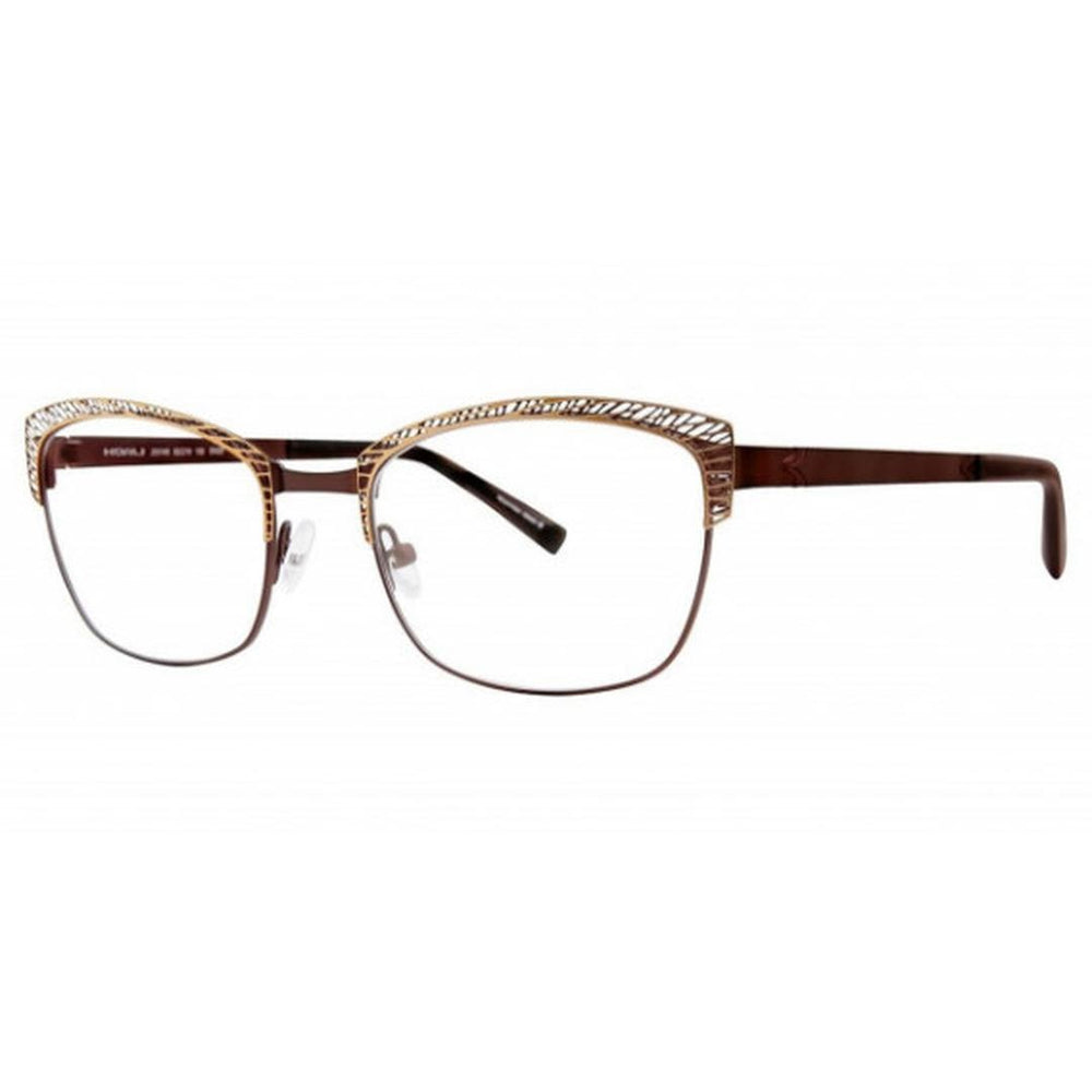 Koali 20014K Eyeglasses, GOLD/BROWN DM26