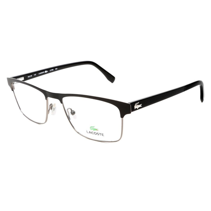 Lacoste L2198 Eyeglasses 001 - Matte Black Men Rectangle