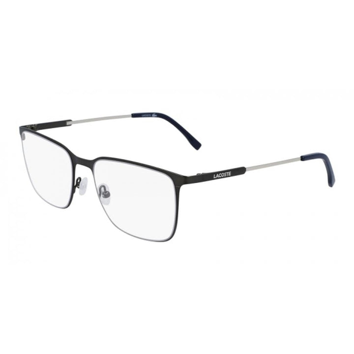 Lacoste Man L2287 021 Optical Frames Metal Grey Opaque  Squared