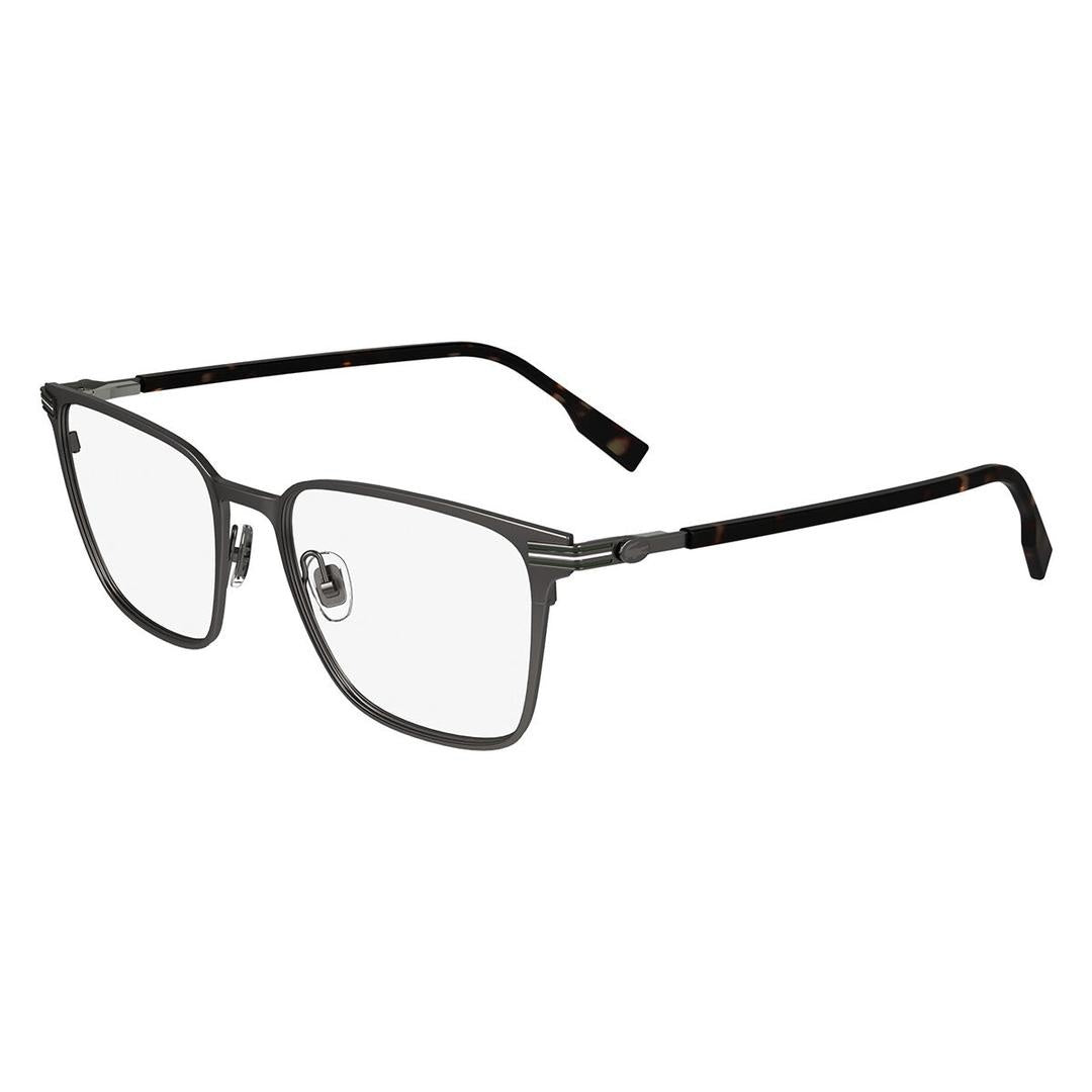 Lacoste L2301 033 Men's Glasses Gunmetal Size 53 - Free Lenses - HSA/FSA Insurance - Blue Light Block Available