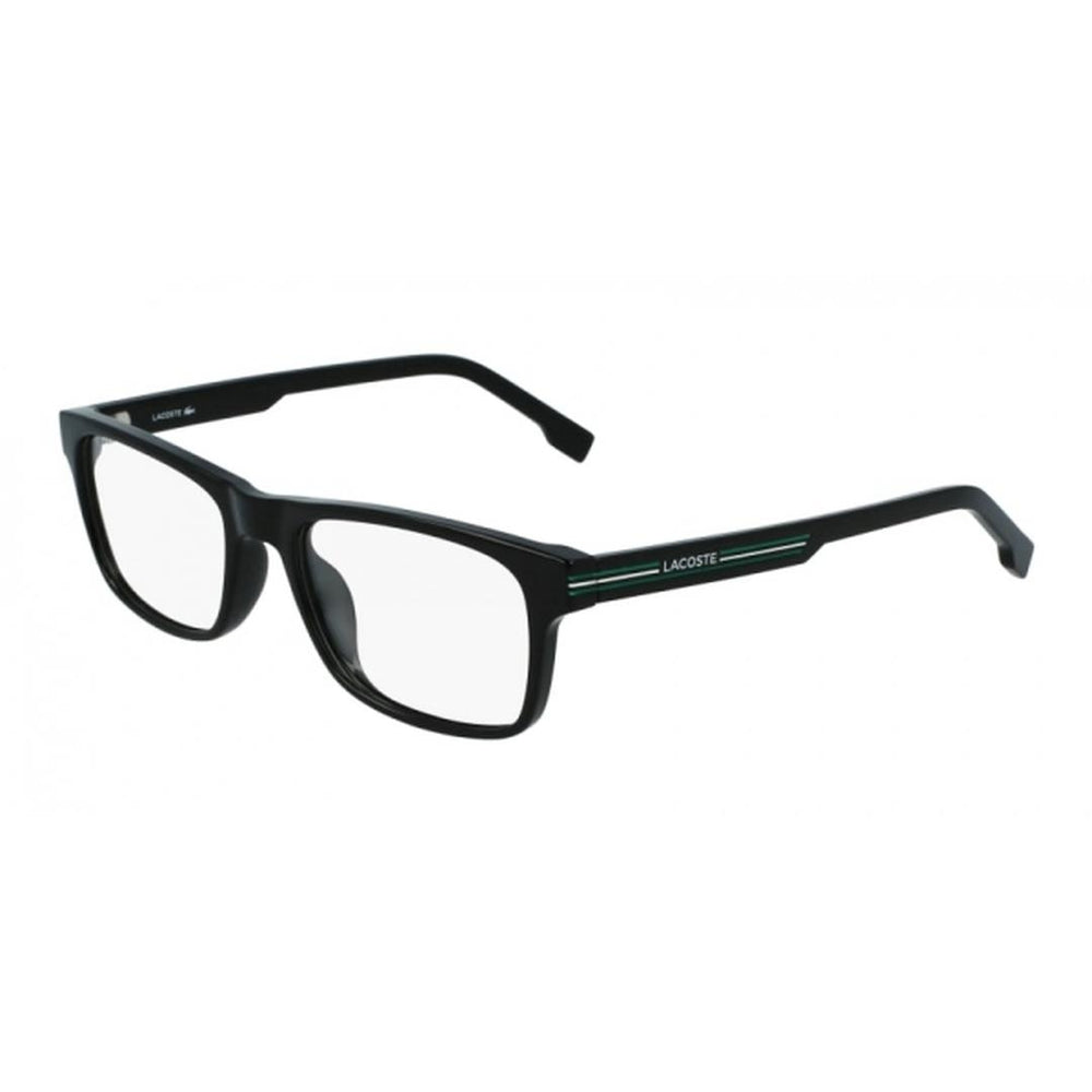 Lacoste L2886 001 Men's Glasses Black Size 55 - Free Lenses - HSA/FSA Insurance - Blue Light Block Available