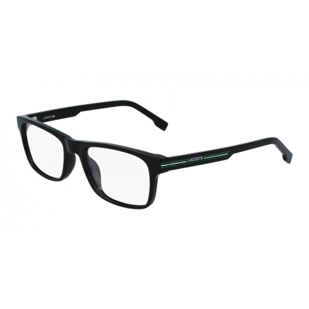 Lacoste L2886 001 Men's Glasses Black Size 55 - Free Lenses - HSA/FSA Insurance - Blue Light Block Available