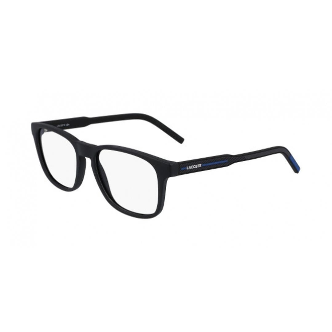 Lacoste L2865 004 Men's Glasses Black Size 53 - Free Lenses - HSA/FSA Insurance - Blue Light Block Available
