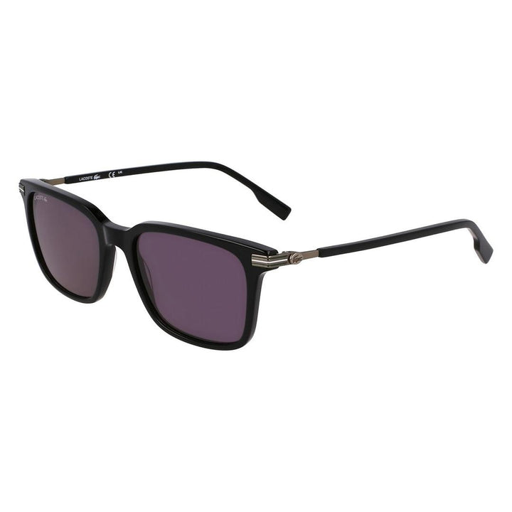 Lacoste Men's Stripe Rectangular Sunglasses L6035S 001 Black 53mm