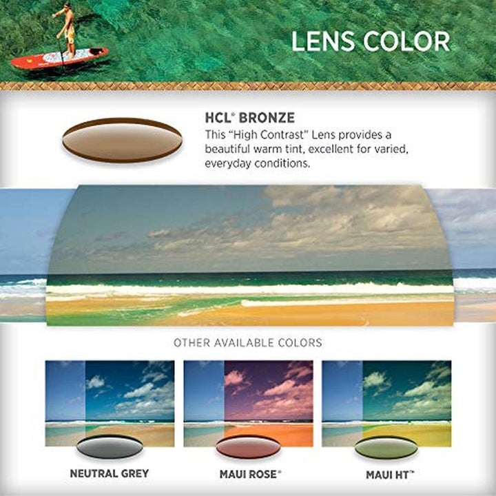 Maui Jim KEOKEA MJ447 Sunglasses 10 - Tortoise - Hcl Bronze Unisex Square
