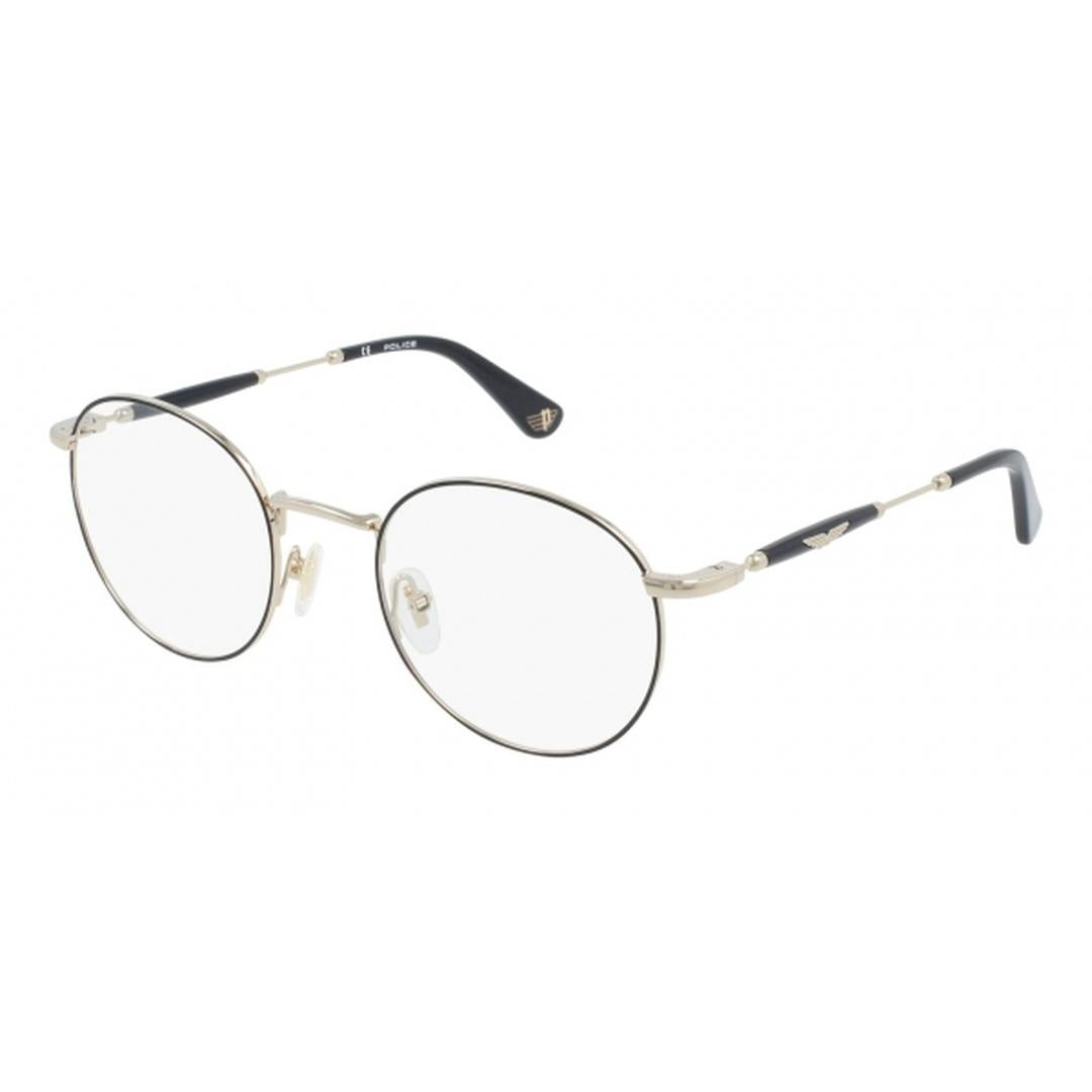 Police VPLA52 ORIGINS URBAN 2 0301 Men's Glasses Gold Size 50 - Free Lenses - HSA/FSA Insurance - Blue Light Block Available