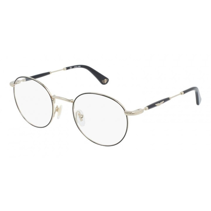 Police VPLA52 ORIGINS URBAN 2 0301 Men's Glasses Gold Size 50 - Free Lenses - HSA/FSA Insurance - Blue Light Block Available