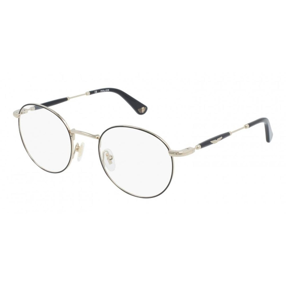 Police VPLA52 ORIGINS URBAN 2 0301 Men's Glasses Gold Size 50 - Free Lenses - HSA/FSA Insurance - Blue Light Block Available