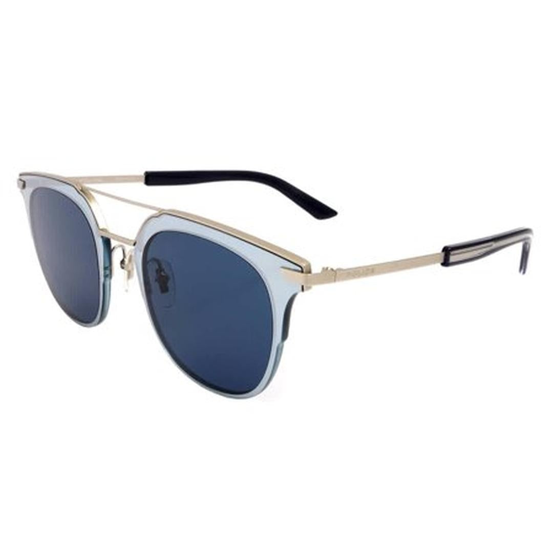 Police Blue Square Men S Sunglasses SPL584M 0581 50