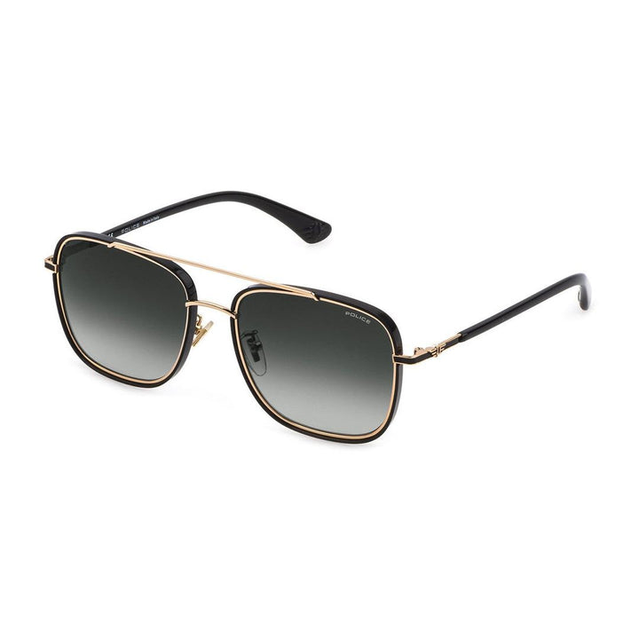 Police SPL871M 300F Men's Sunglasses Gold Size 55