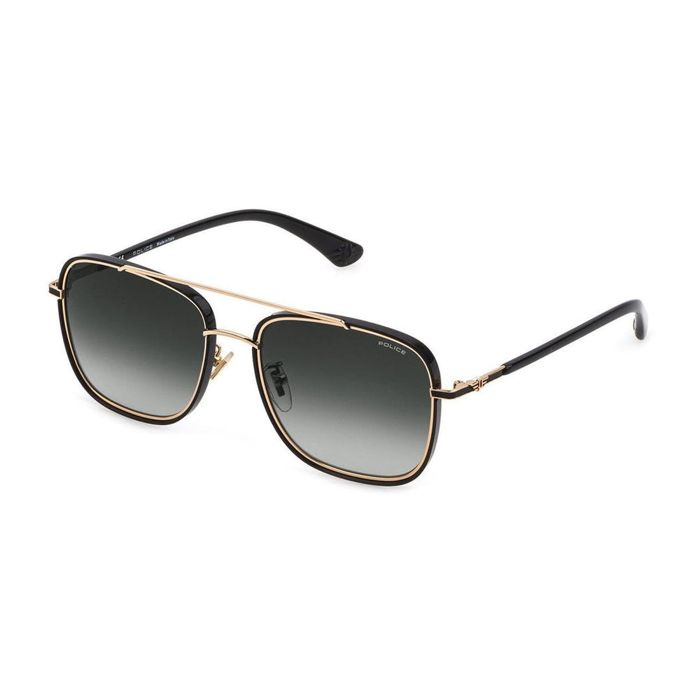 Police SPL871M 300F Men's Sunglasses Gold Size 55