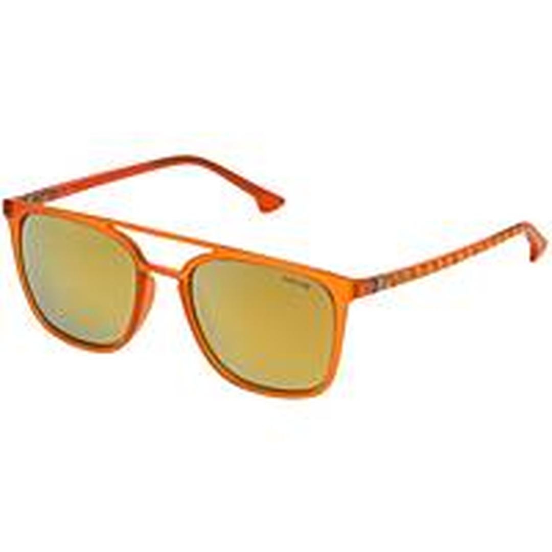 Police SPL366M JA1X Men's Sunglasses Orange Size 53