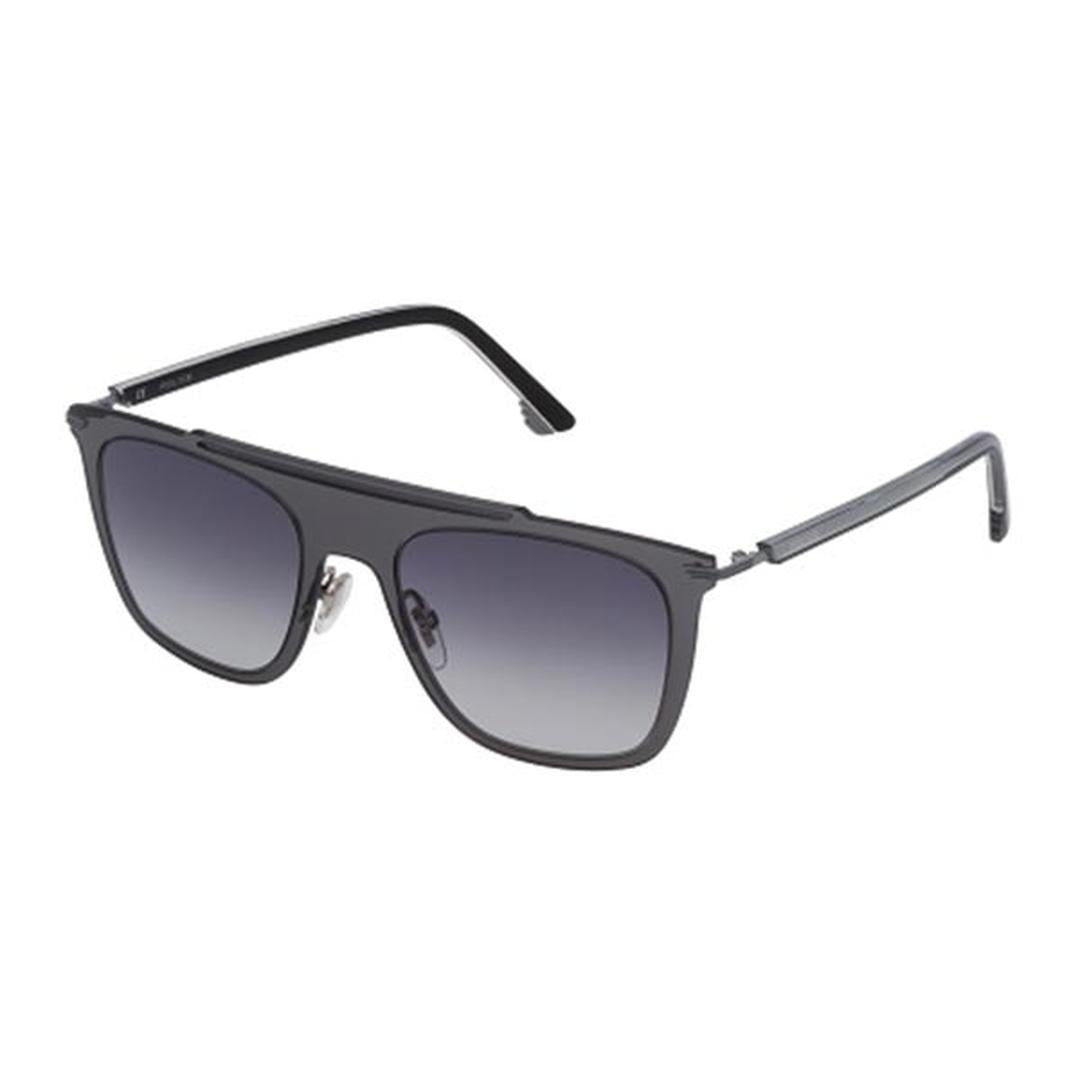 Police SPL581 DROP 1 0F80 Men's Sunglasses Grey Size 52